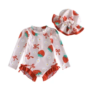 Infant Girl Summer Swimwear Set