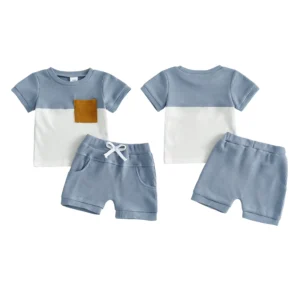 Infant Boy Summer Shorts Set