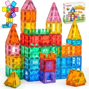 Magnetic STEM Building Tiles Set