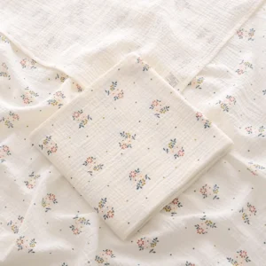 Cotton Muslin Baby Swaddle Blanket