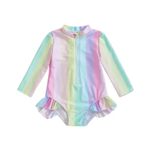 UPF50 Baby Girl Bathing Suit