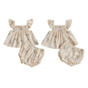Baby Girl Summer Shorts Outfit
