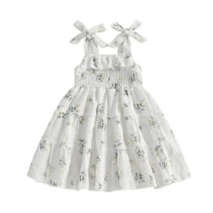 Toddler Girl Floral Summer Dress