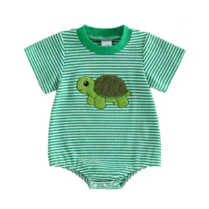 Baby Polka Dot Summer Romper Outfit