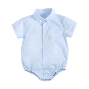 Baby Boys Plaid Cotton Bodysuit